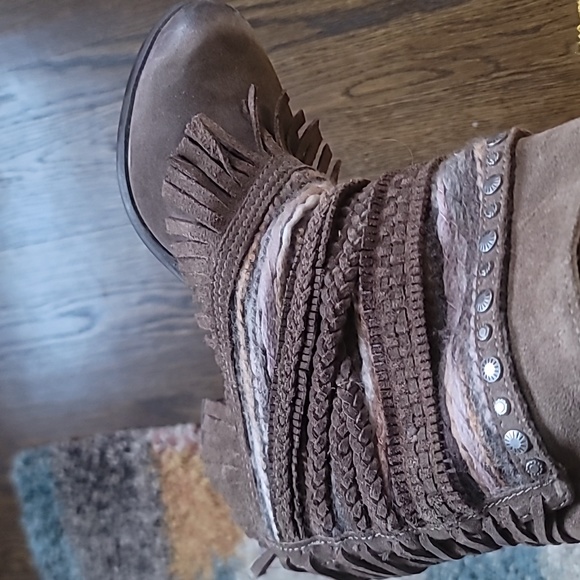 Naughty Monkey Talyhoe Taupe Bootie Size 9 - Picture 7 of 7